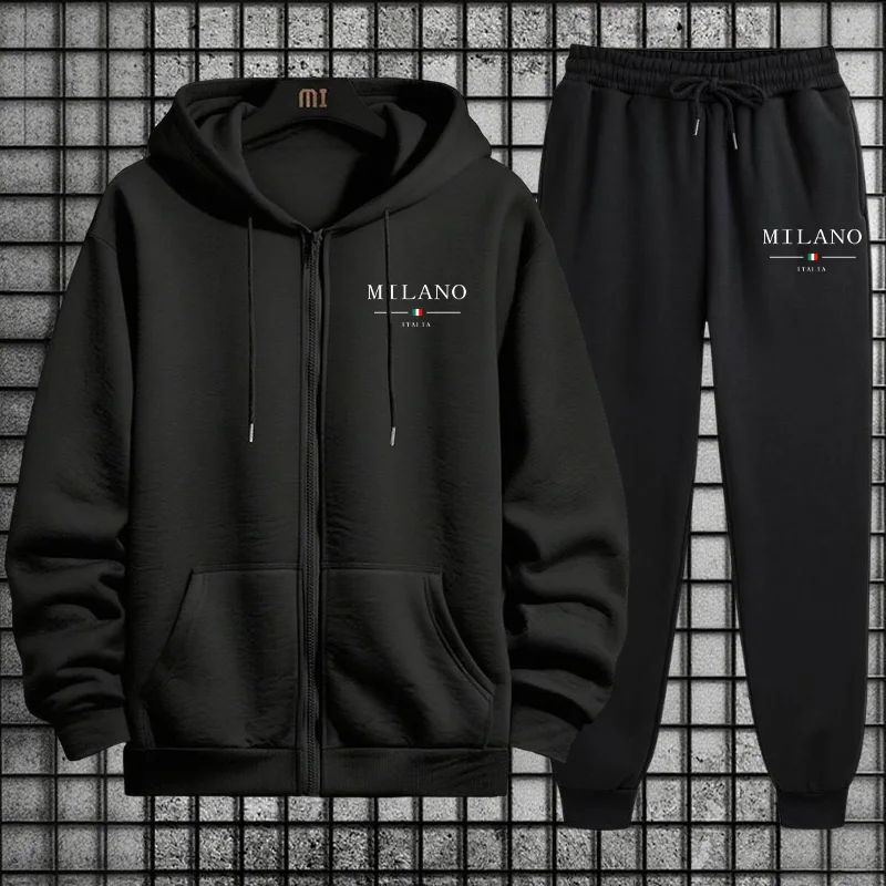 Men'S Fashion Pants - Spring 2026 Men's Tracksuit Casual Simple