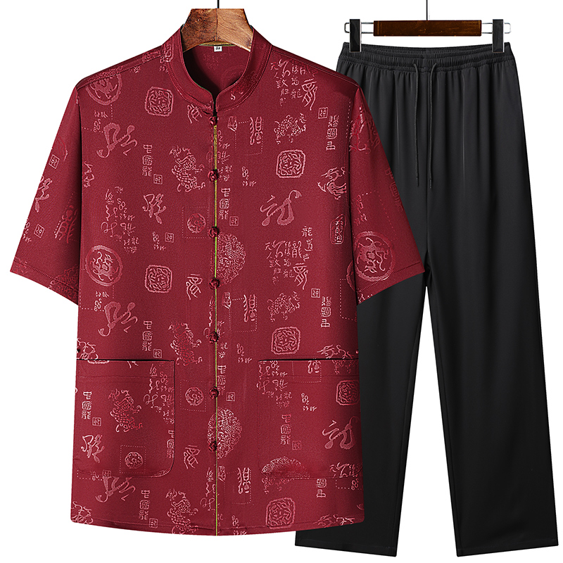 Men'S Fashion Pants - Shirt+Pant 2026 Summer New style Men's