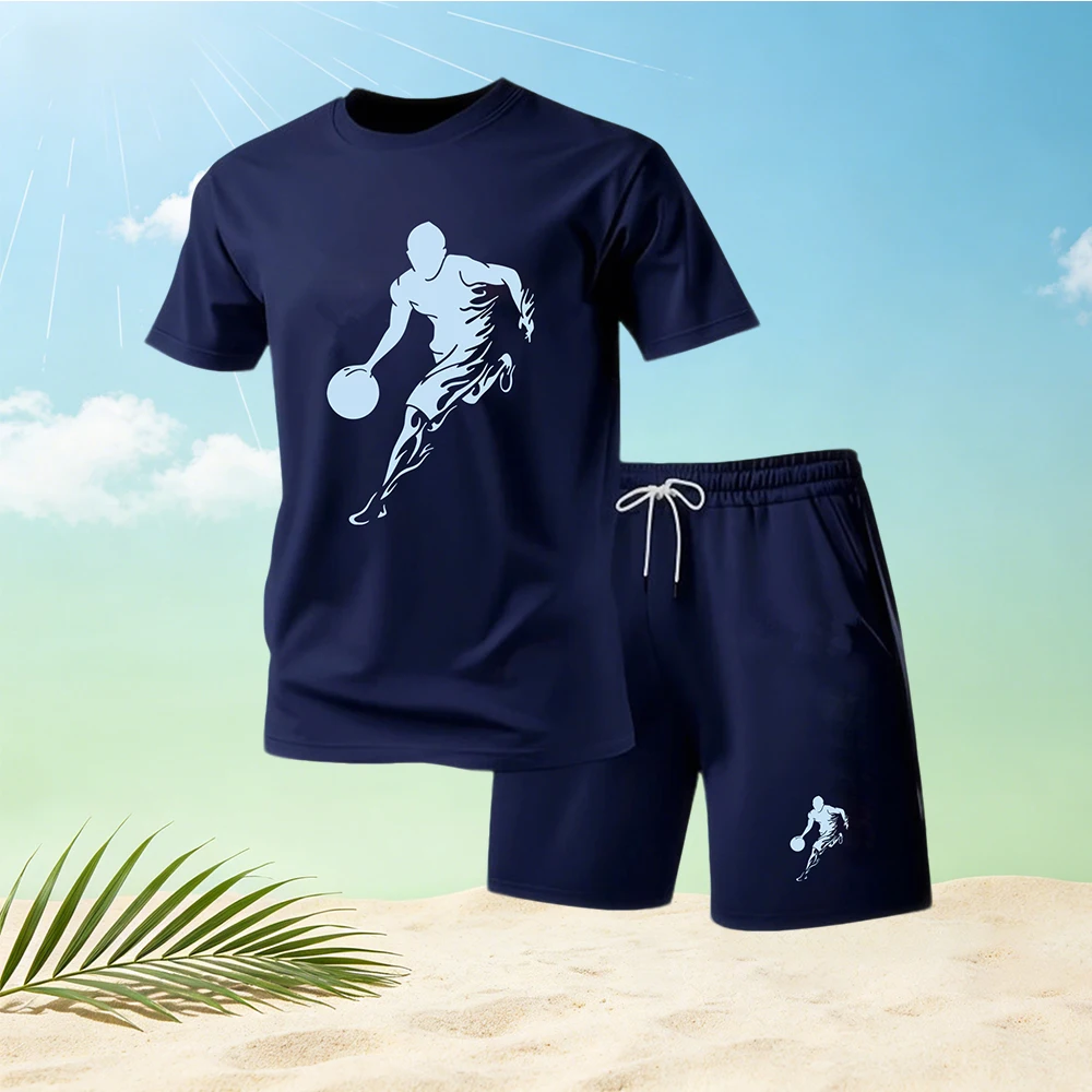 Mens Fashion Streetwear - Hot Sale Summer Men's T-Shirts Sets
