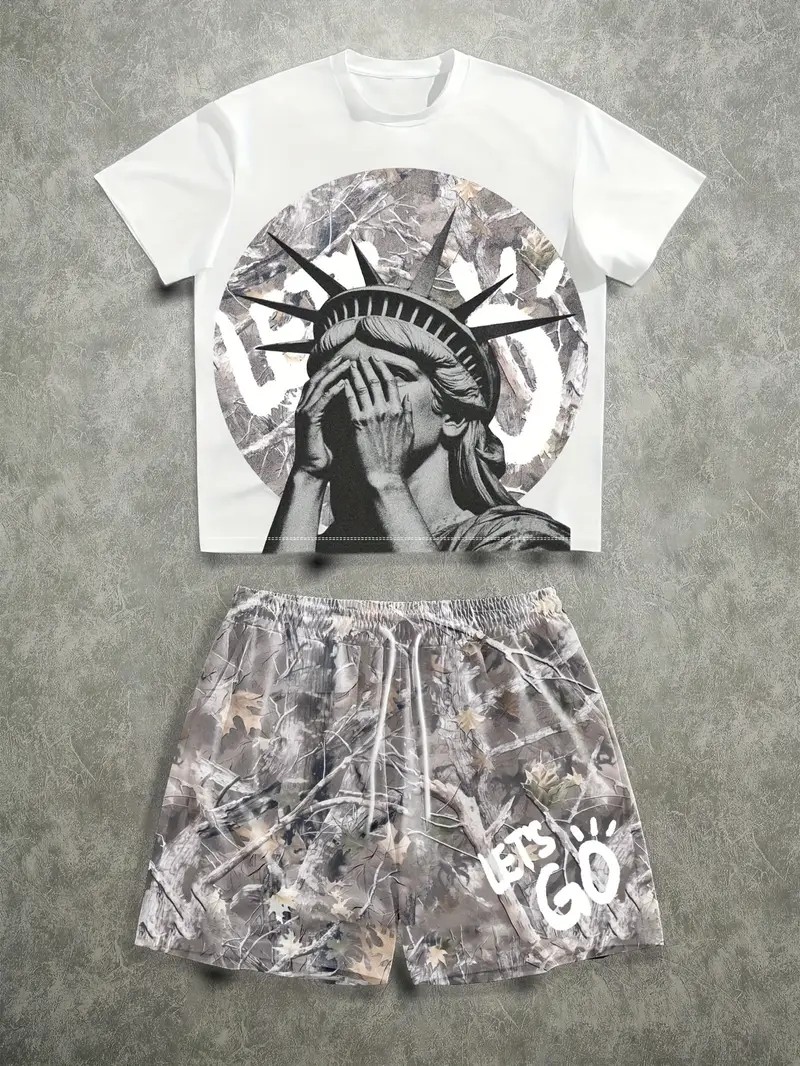 Men'S Fashion Usa - The 2026 Summer New men's Set