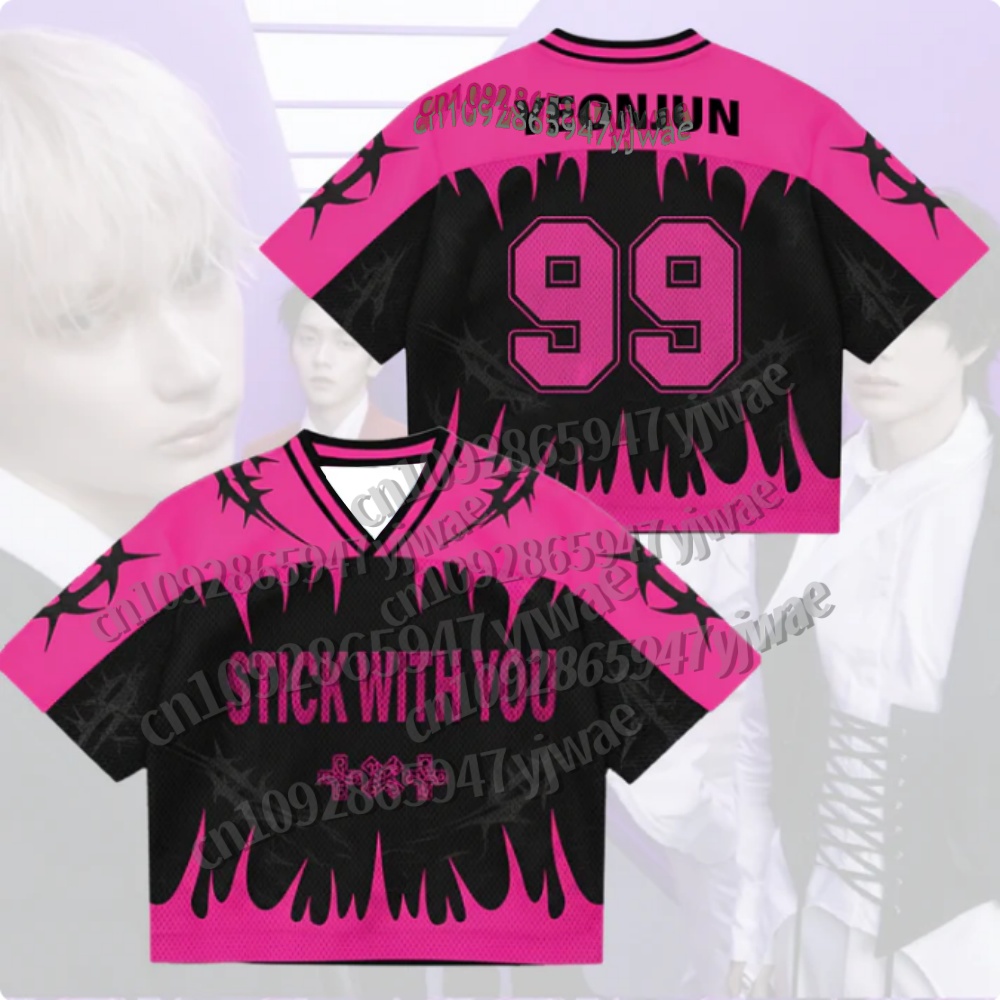 Mens Fashion Streetwear - 26 Summer Men's&Women's Album TXT Jersey
