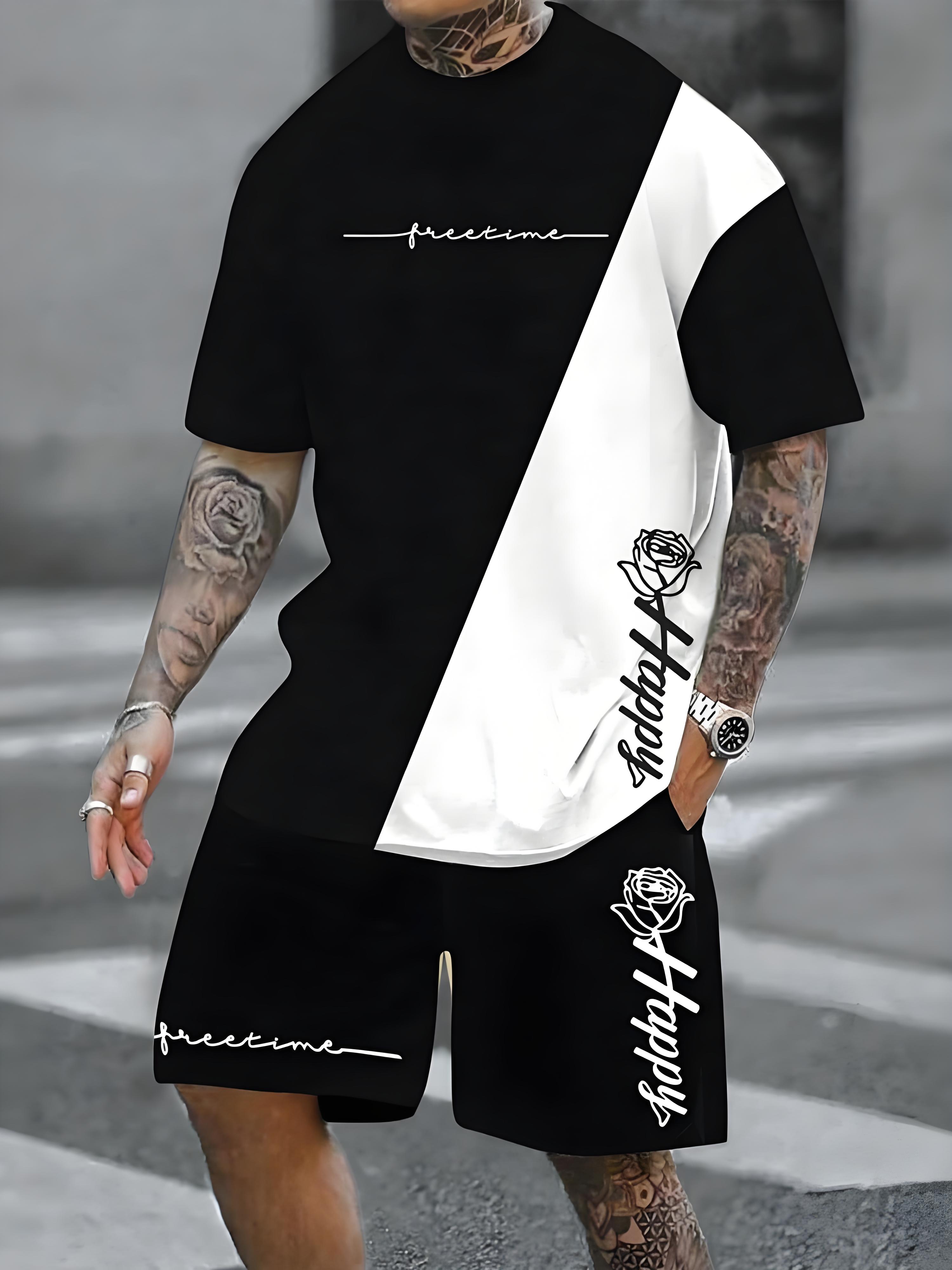 Men'S Fashion Usa - New Plus Size Men's T-shirt And