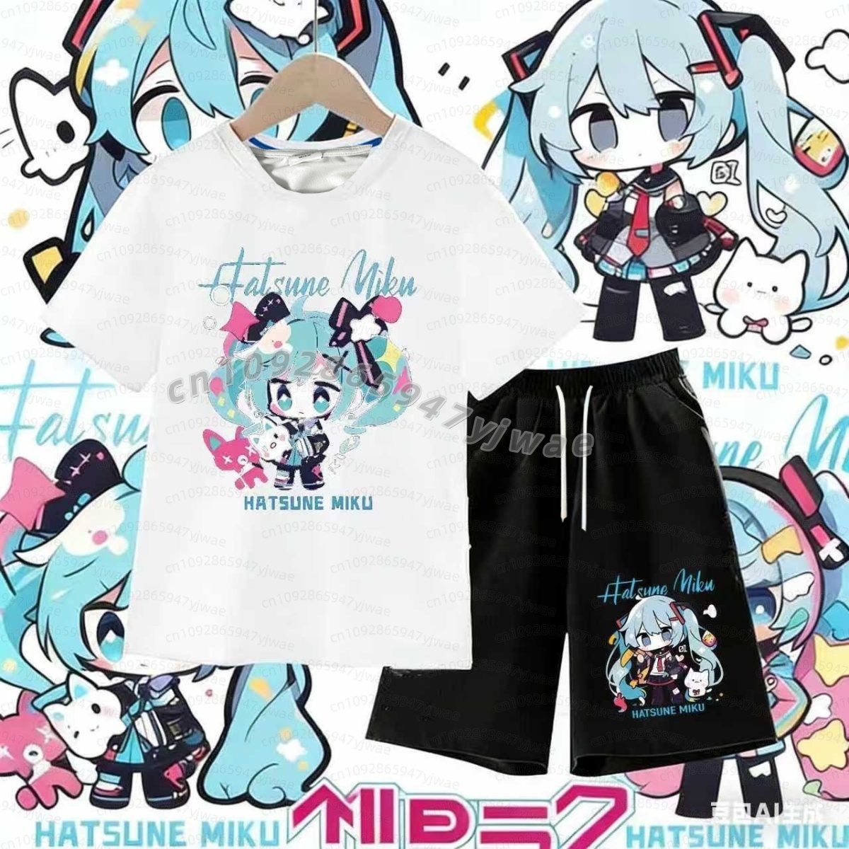 Mens Fashion Streetwear - Japanese Anime Hatsune Miku Men's t-shirts