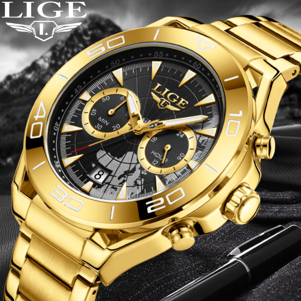 LIGE 2026 Men's Luxury Watch W - огляд і ціна Men'S Fashion Week 2026