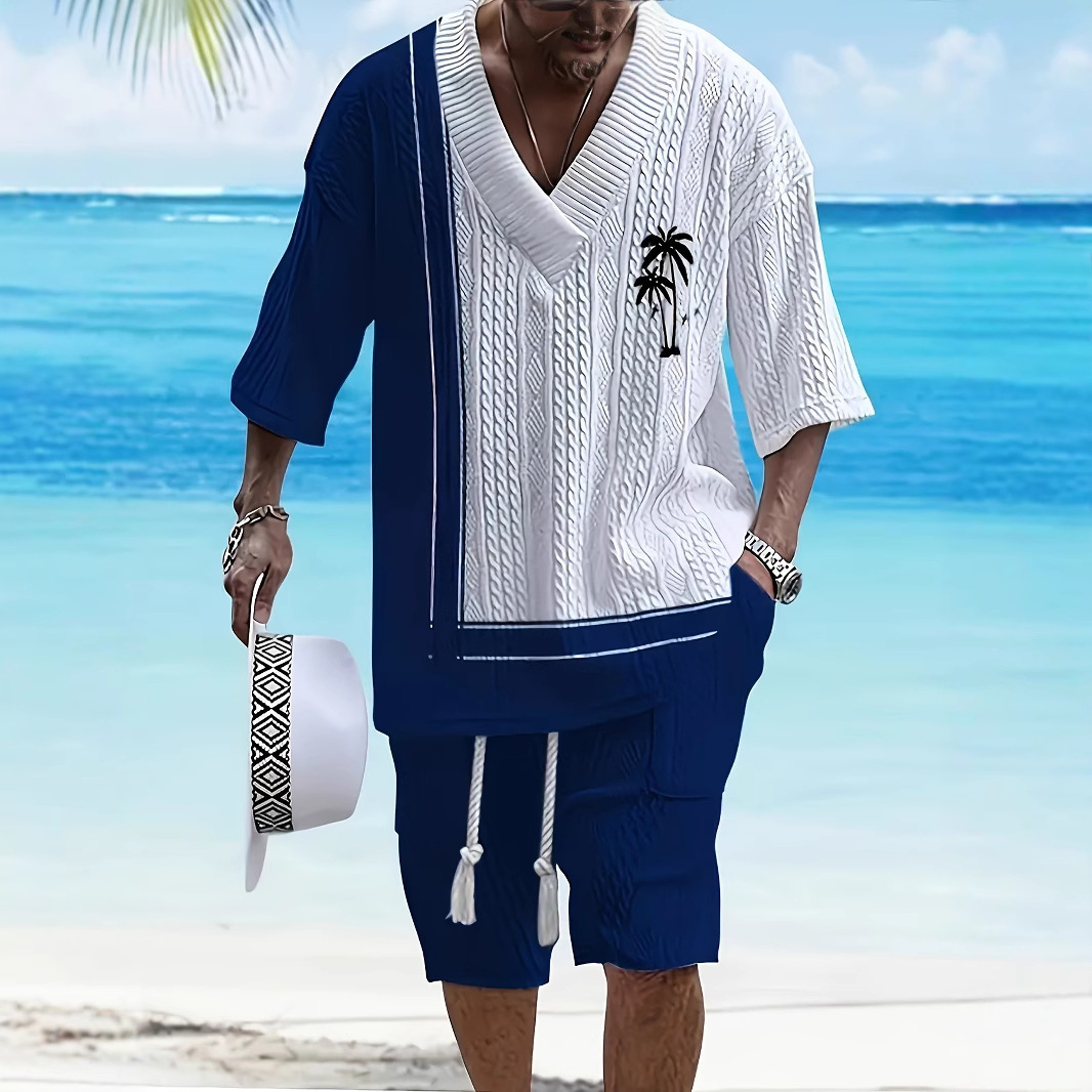 2026 Mens 3D Printed Short Sle - огляд і ціна Mens Fashion Casual 2026