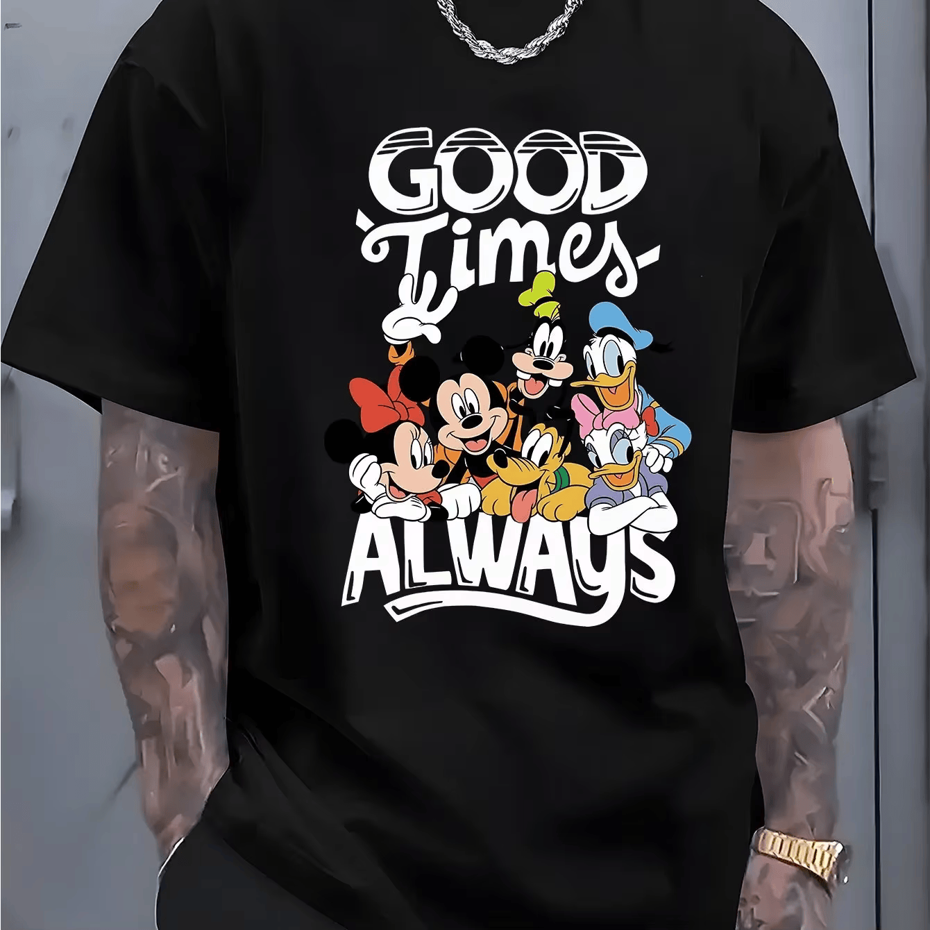Disney Mickey and Friends Good - огляд і ціна Mens Fashion Discord