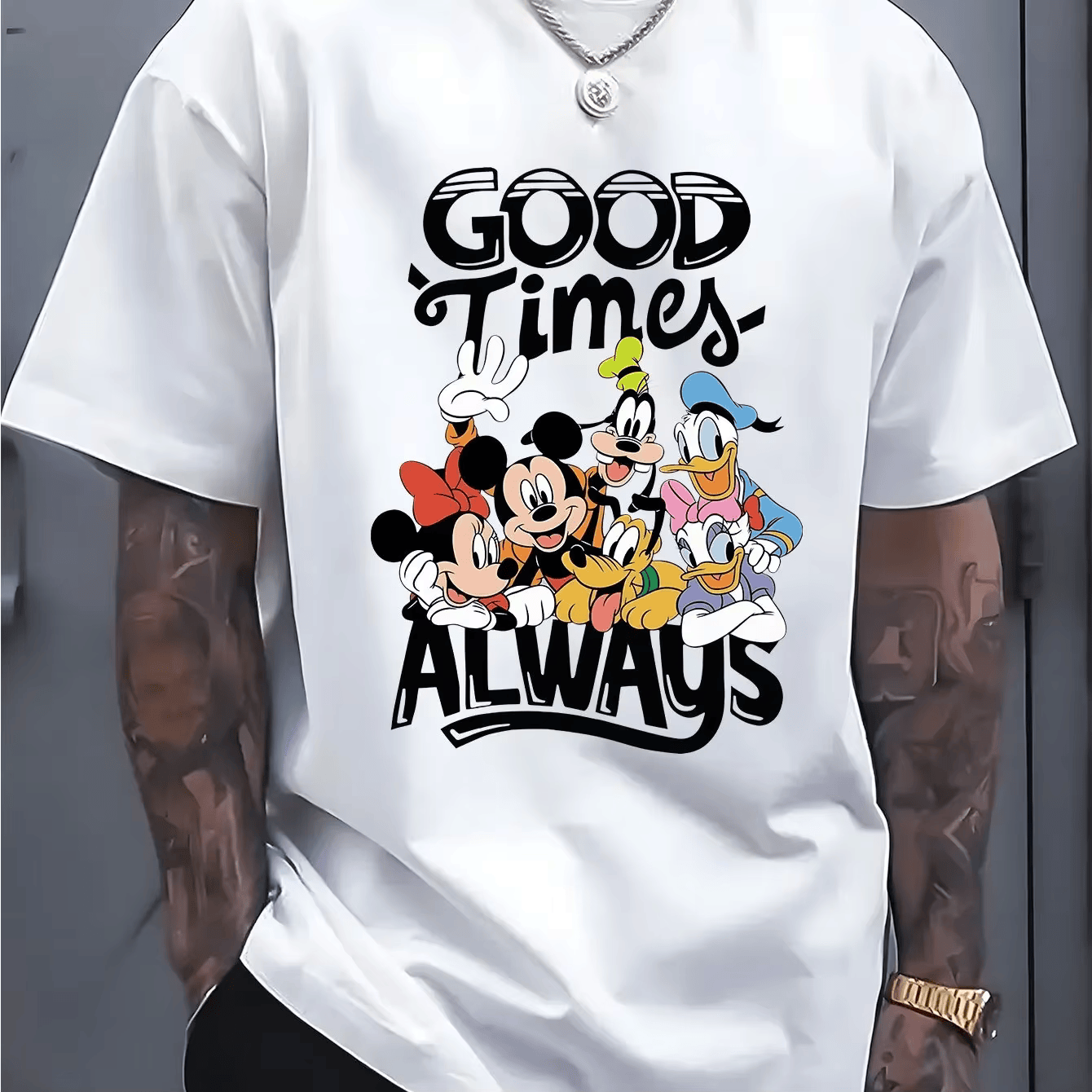 Disney Mickey and Friends Good - огляд і ціна Mens Fashion Discord