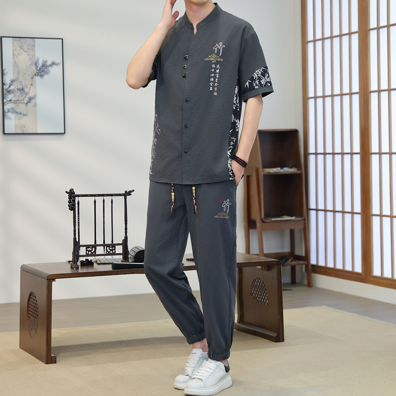 Short Sleeves+Trousers 2026 Ne - огляд і ціна Mens Fashion Casual 2026