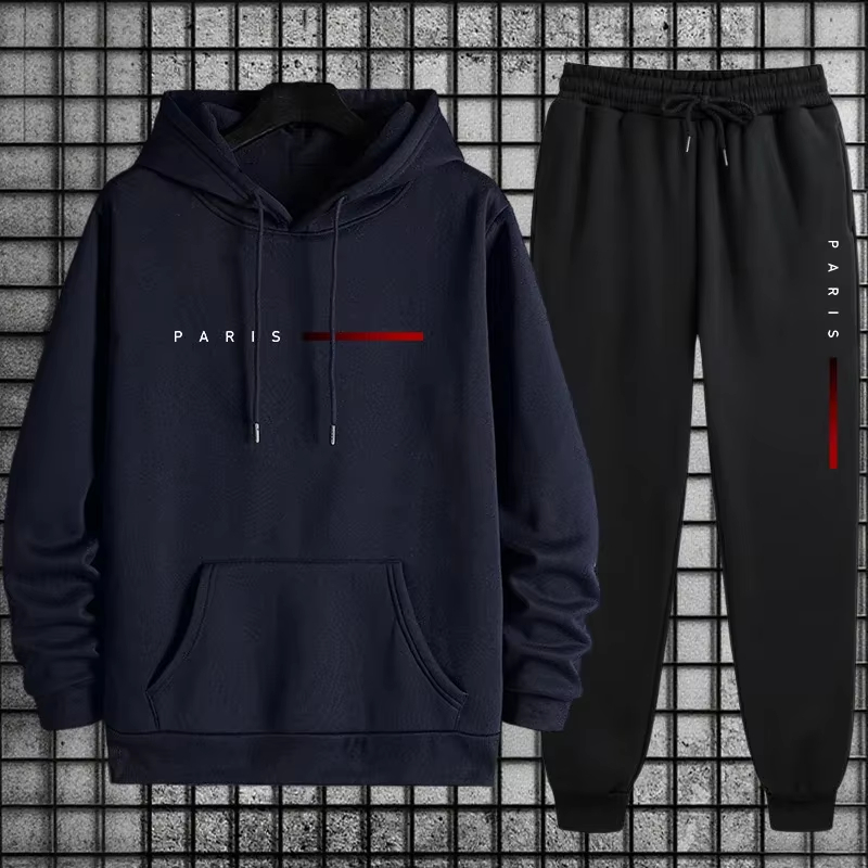 Men's Tracksuit Hoodie + Pants - огляд і ціна Men'S Winter Fashion
