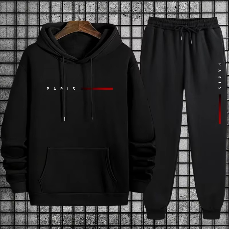 Men's Tracksuit Hoodie + Pants - огляд і ціна Men'S Winter Fashion