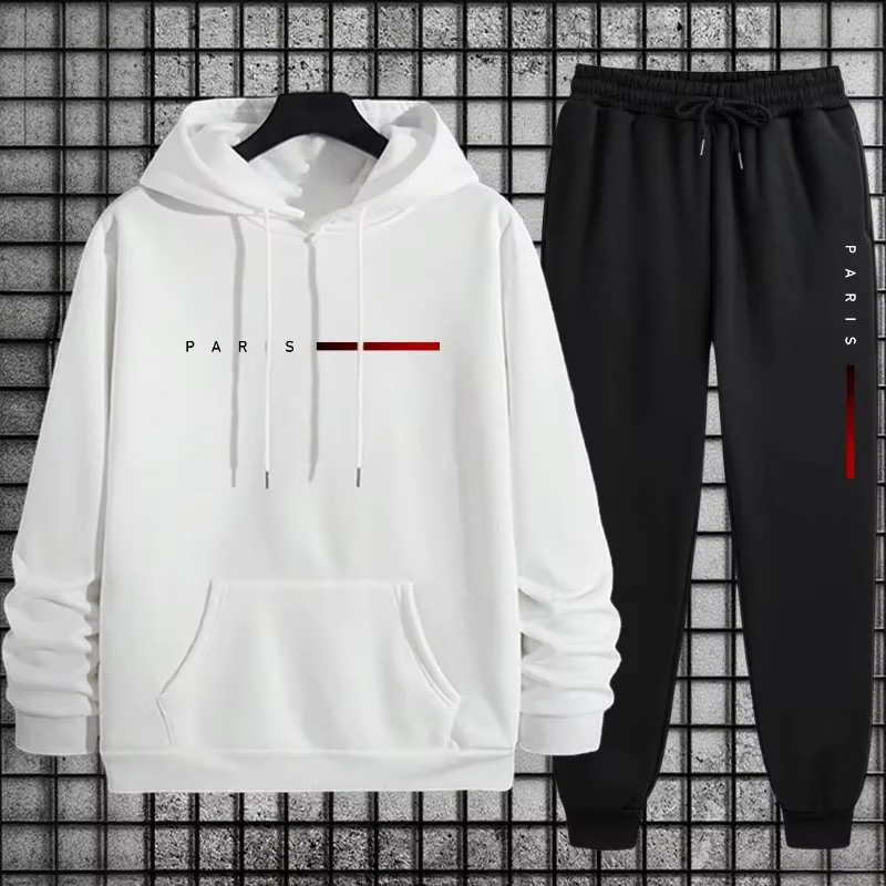 Men's Tracksuit Hoodie + Pants - огляд і ціна Men'S Winter Fashion