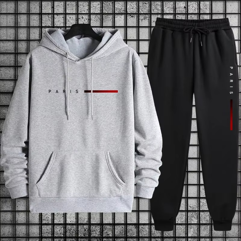 Men's Tracksuit Hoodie + Pants - огляд і ціна Men'S Winter Fashion