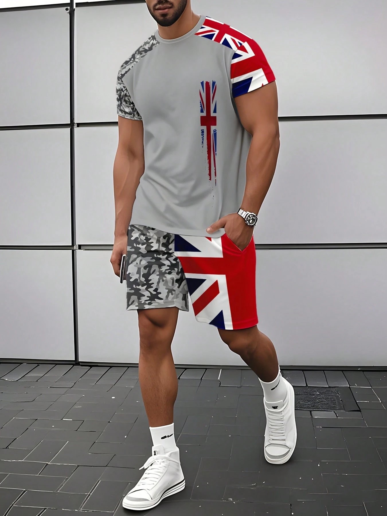 2026 Summer New Men's Short-Sl - огляд і ціна Mens Fashion Casual 2026