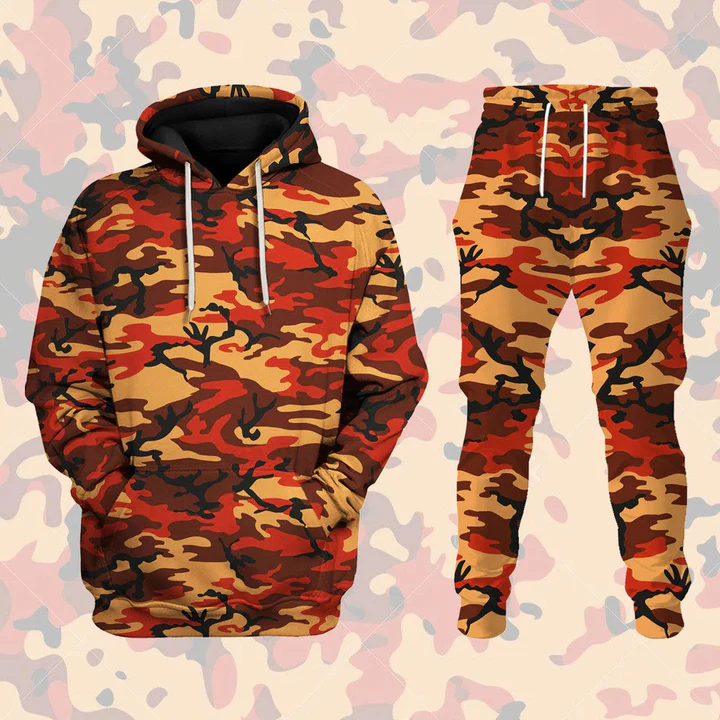 Men's Camouflage 3D Hoodies Pa - огляд і ціна Mens Fashion Camo Pants