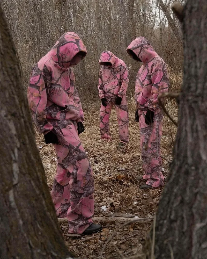 Retro New Y2K Camouflage Patte - огляд і ціна Mens Fashion Camo Pants