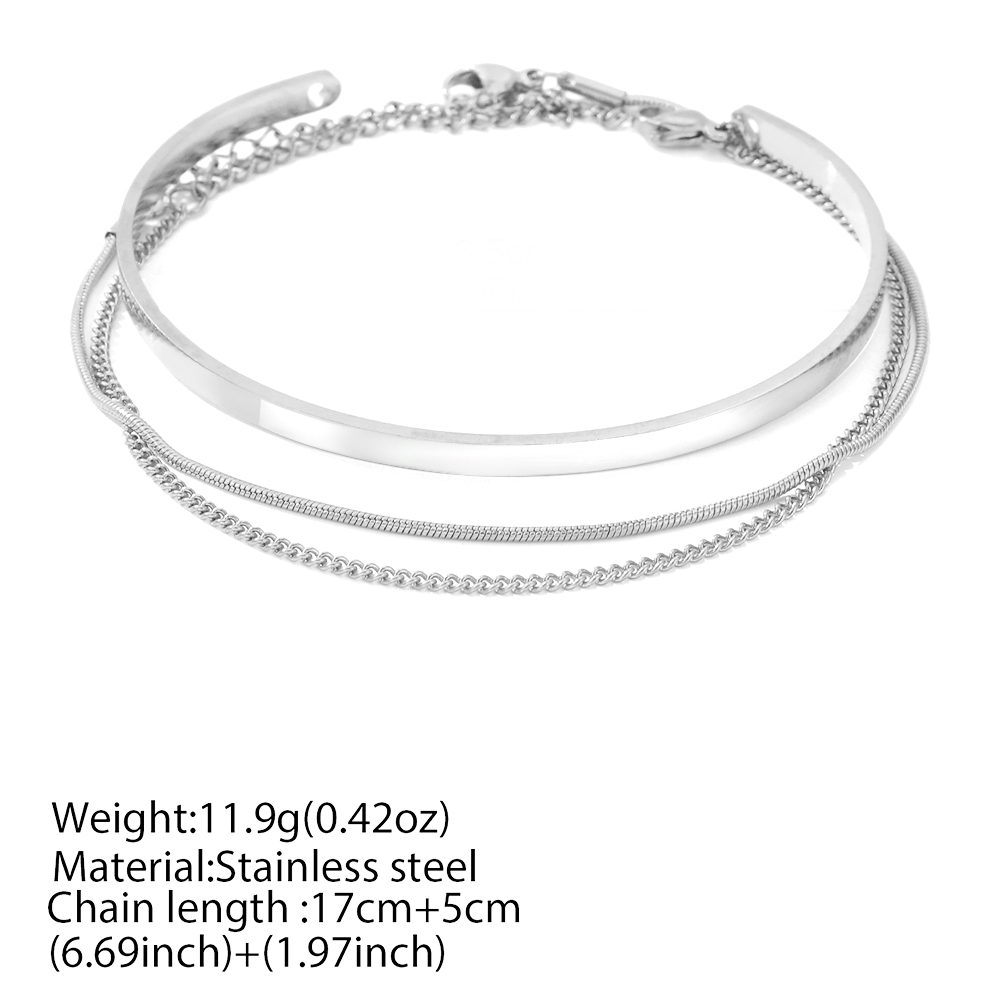 Stainless Steel Silver Color M - огляд і ціна Men'S Fashion Necklaces