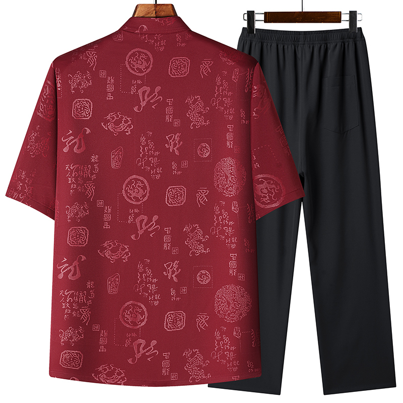 Shirt+Pant 2026 Summer New sty - огляд і ціна Men'S Fashion Pants