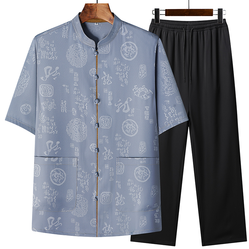 Shirt+Pant 2026 Summer New sty - огляд і ціна Men'S Fashion Pants