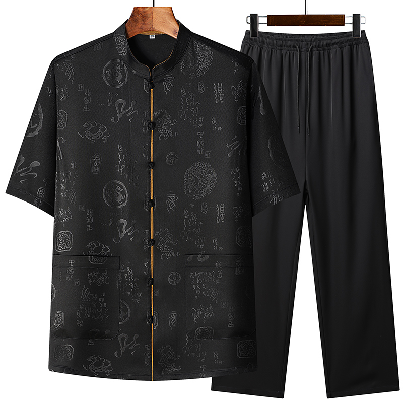 Shirt+Pant 2026 Summer New sty - огляд і ціна Men'S Fashion Pants