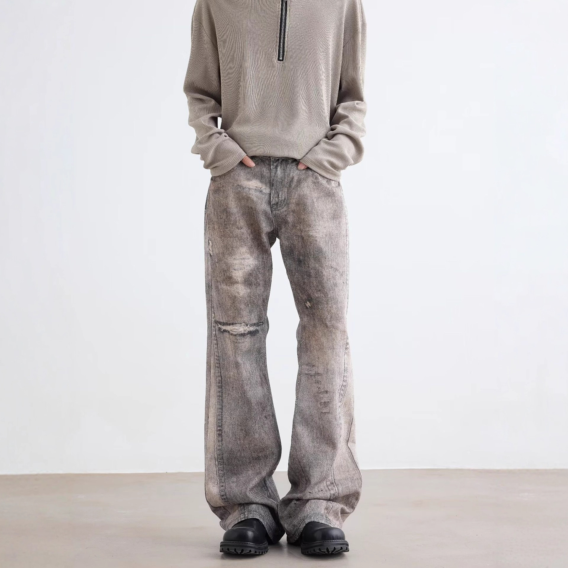 Bootcut Jeans For Man Designer - огляд і ціна Mens Fashion Camo Pants