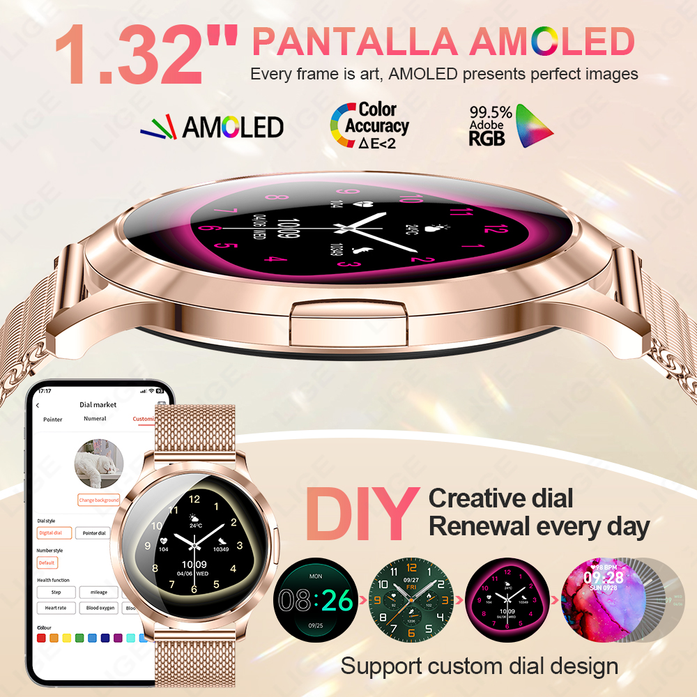 LIGE 2026 New Smart Watch Wome - огляд і ціна Men'S Fashion Week 2026