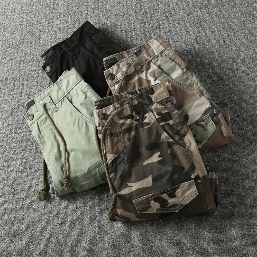 Autumn New Men's Fashion Full  - огляд і ціна Mens Fashion Camo Pants