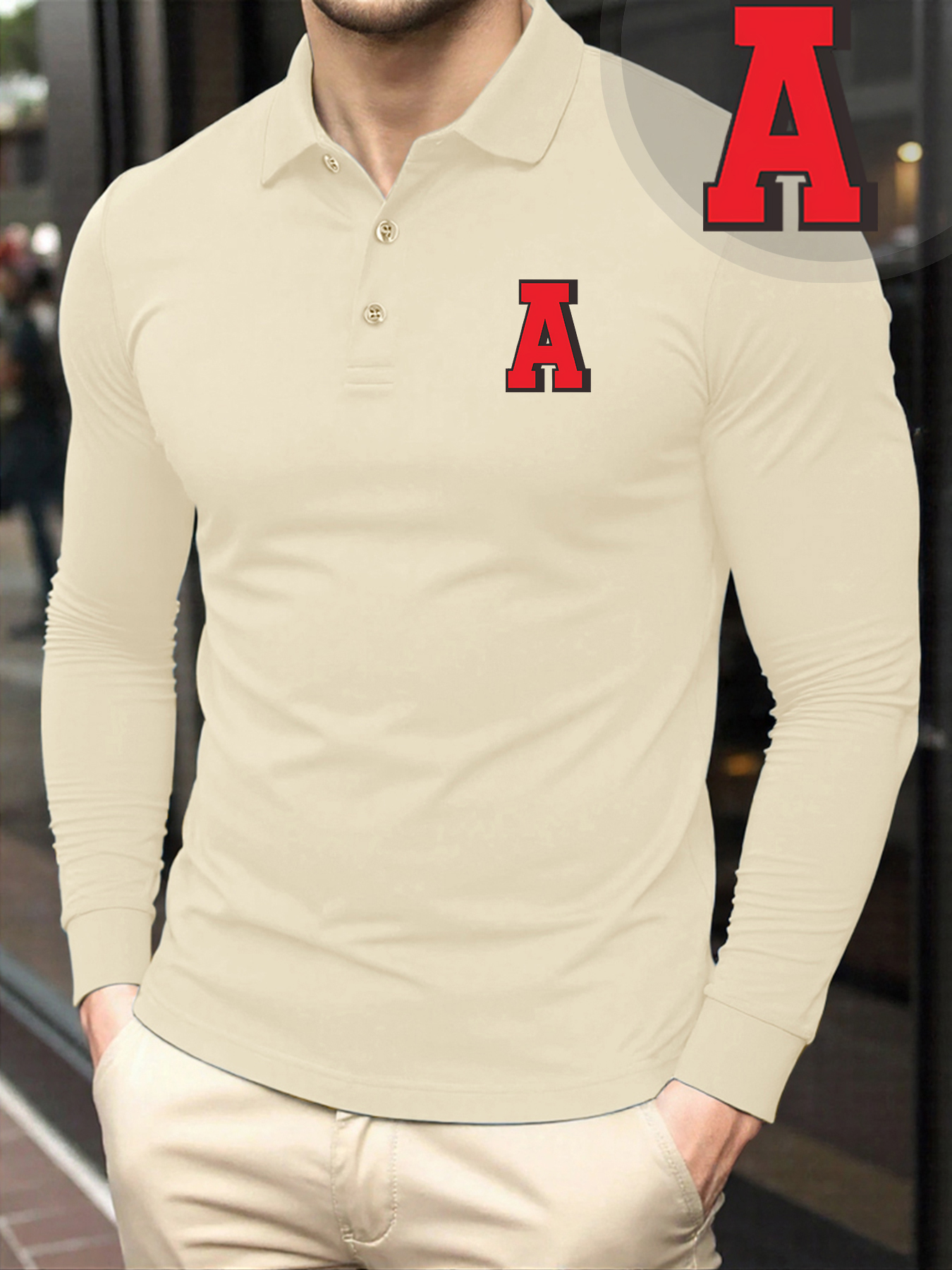 Red Letter A Creativity Prints - огляд і ціна Men'S Fashion Golf Clothing