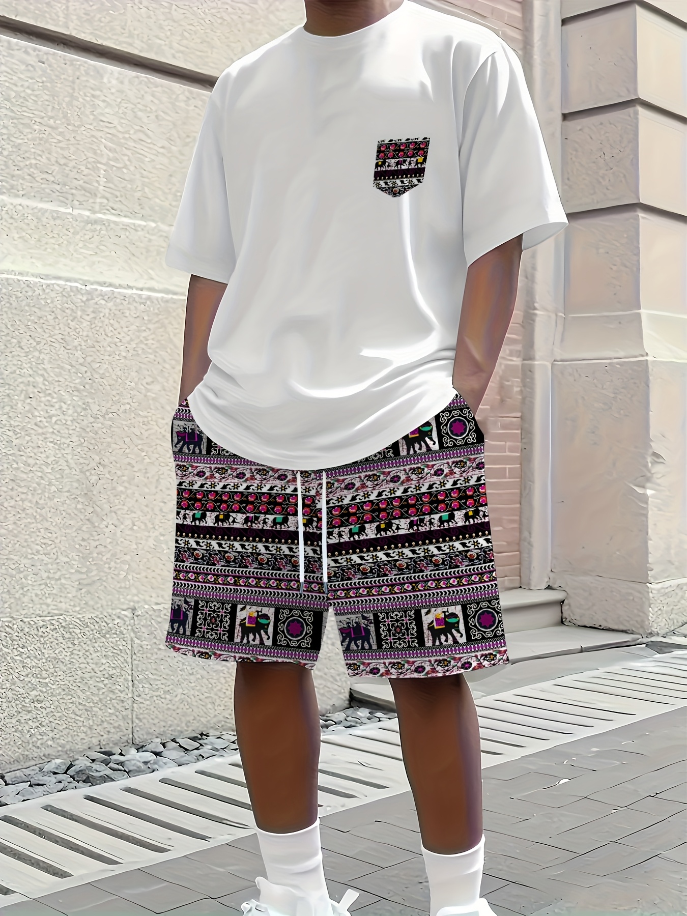 2026 Summer New Men's Short-Sl - огляд і ціна Mens Fashion Casual 2026