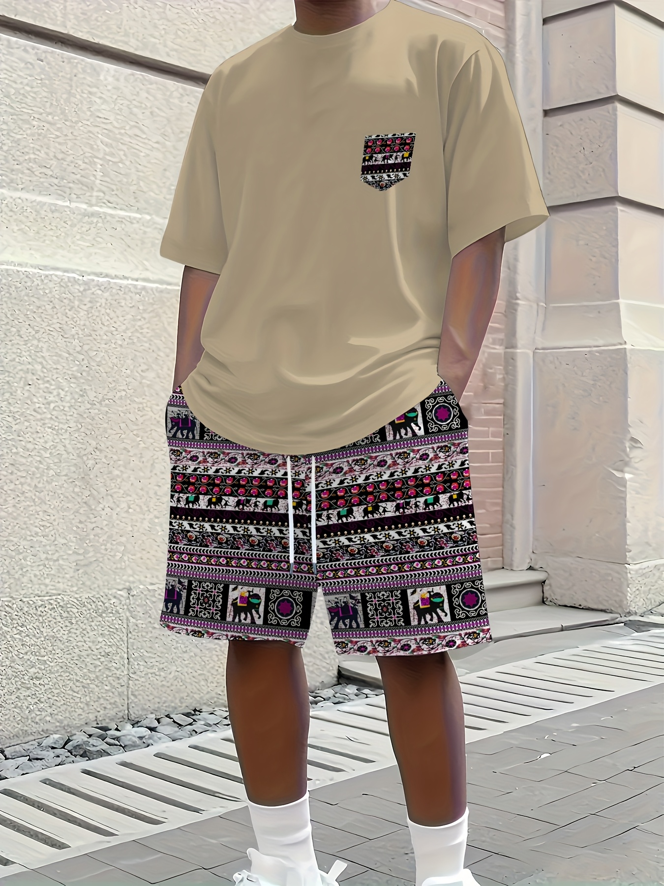 2026 Summer New Men's Short-Sl - огляд і ціна Mens Fashion Casual 2026