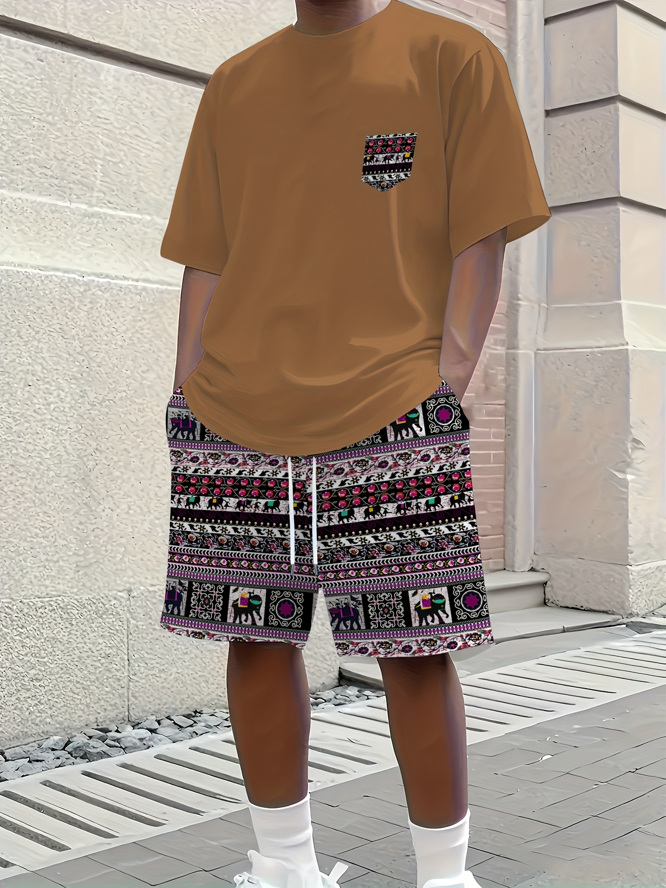 2026 Summer New Men's Short-Sl - огляд і ціна Mens Fashion Casual 2026