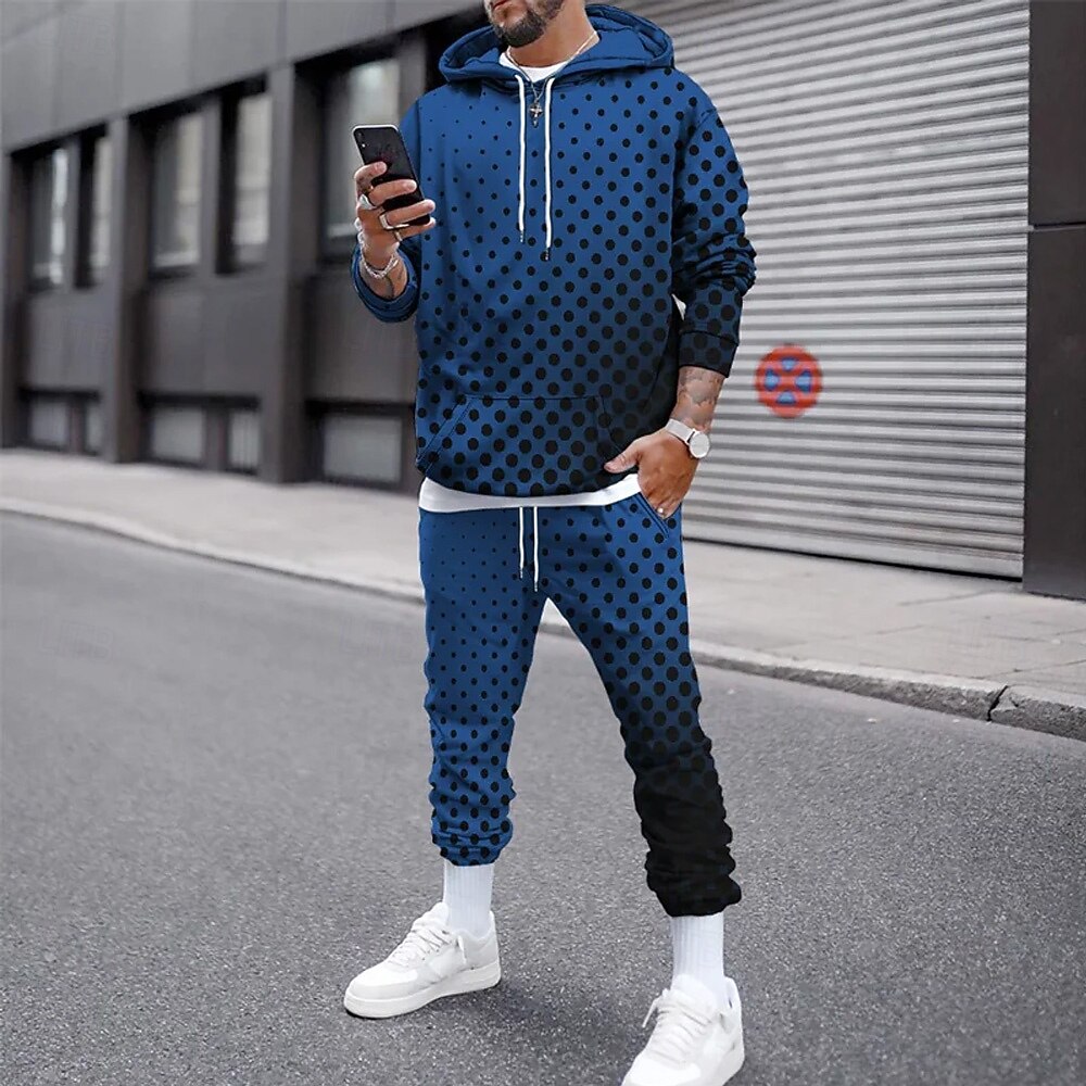 Funny 3D Polka Dot Print Men's - огляд і ціна Men'S Winter Fashion