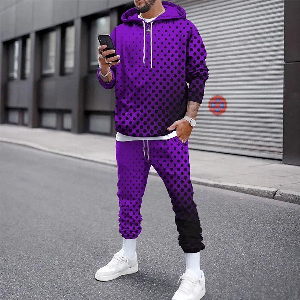 Funny 3D Polka Dot Print Men's - огляд і ціна Men'S Winter Fashion