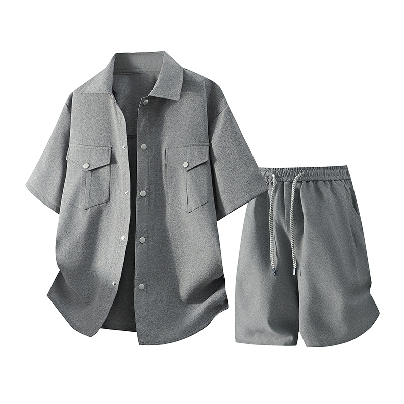 Short-Sleeved+Shorts 2026 Men' - огляд і ціна Mens Fashion Casual 2026