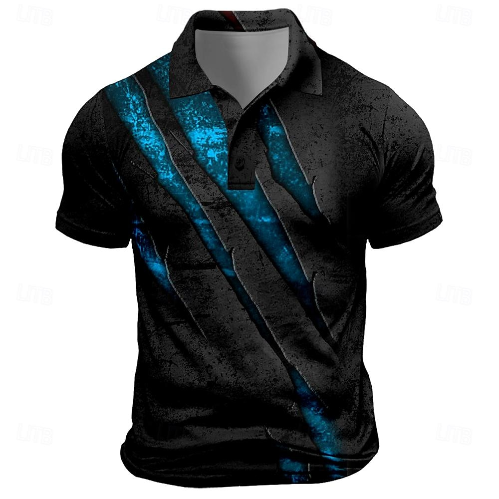Vintage Men's Polo Shirt Scrat - огляд і ціна Men'S Fashion Golf Clothing