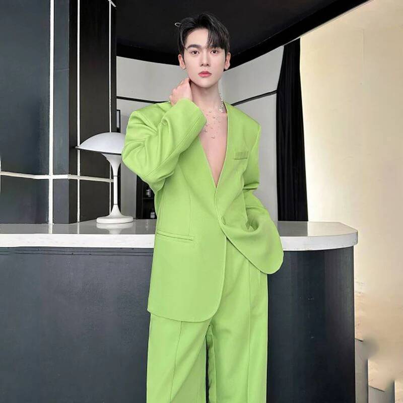 LUZHEN 2026 Spring New Solid C - огляд і ціна Mens Fashion Casual 2026