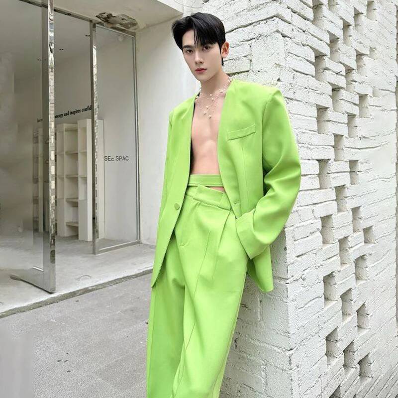 LUZHEN 2026 Spring New Solid C - огляд і ціна Mens Fashion Casual 2026