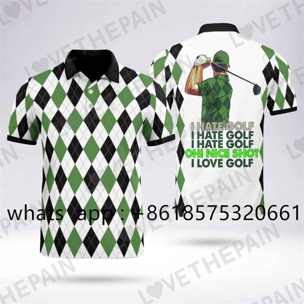 Summer Golf Shirt Kid's Outdoo - огляд і ціна Men'S Fashion Golf Clothing