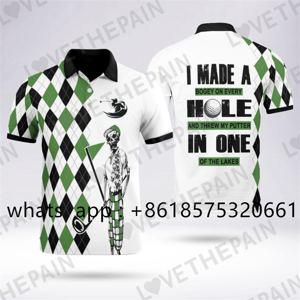 Summer Golf Shirt Kid's Outdoo - огляд і ціна Men'S Fashion Golf Clothing