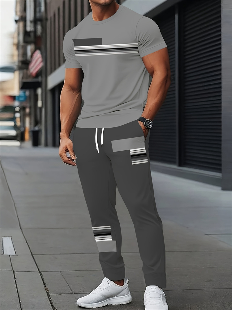 Spring Fashion Patchwork Print - огляд і ціна Men'S Fashion Pants