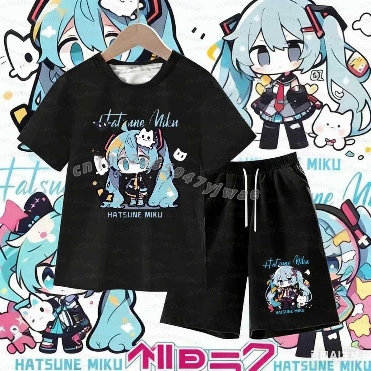 Japanese Anime Hatsune Miku Me - огляд і ціна Mens Fashion Streetwear