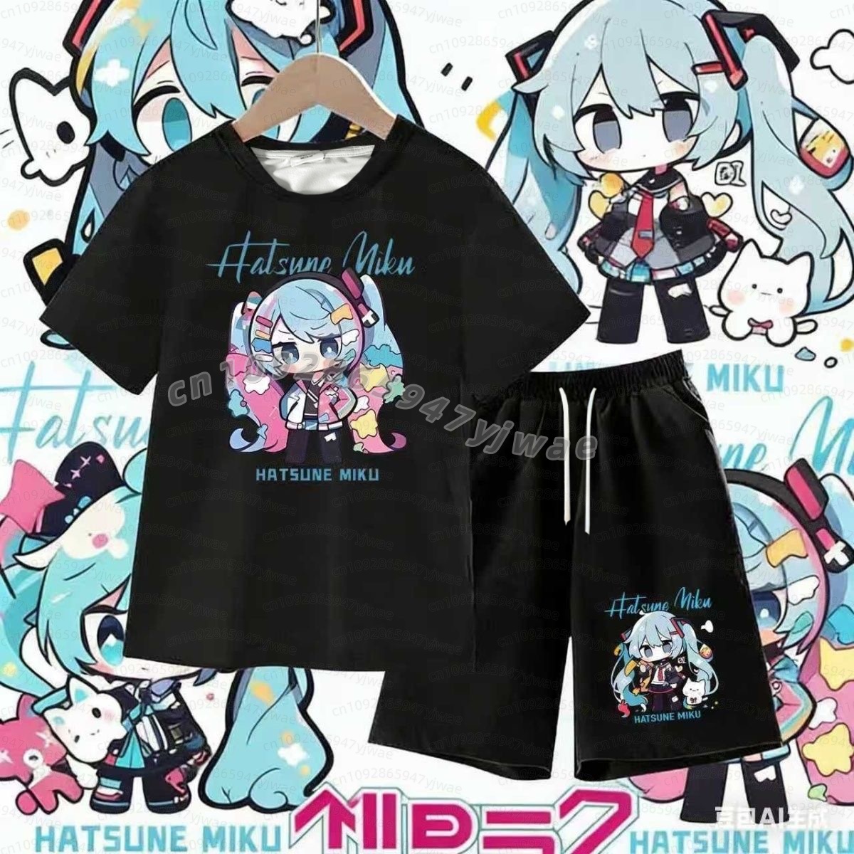 Japanese Anime Hatsune Miku Me - огляд і ціна Mens Fashion Streetwear