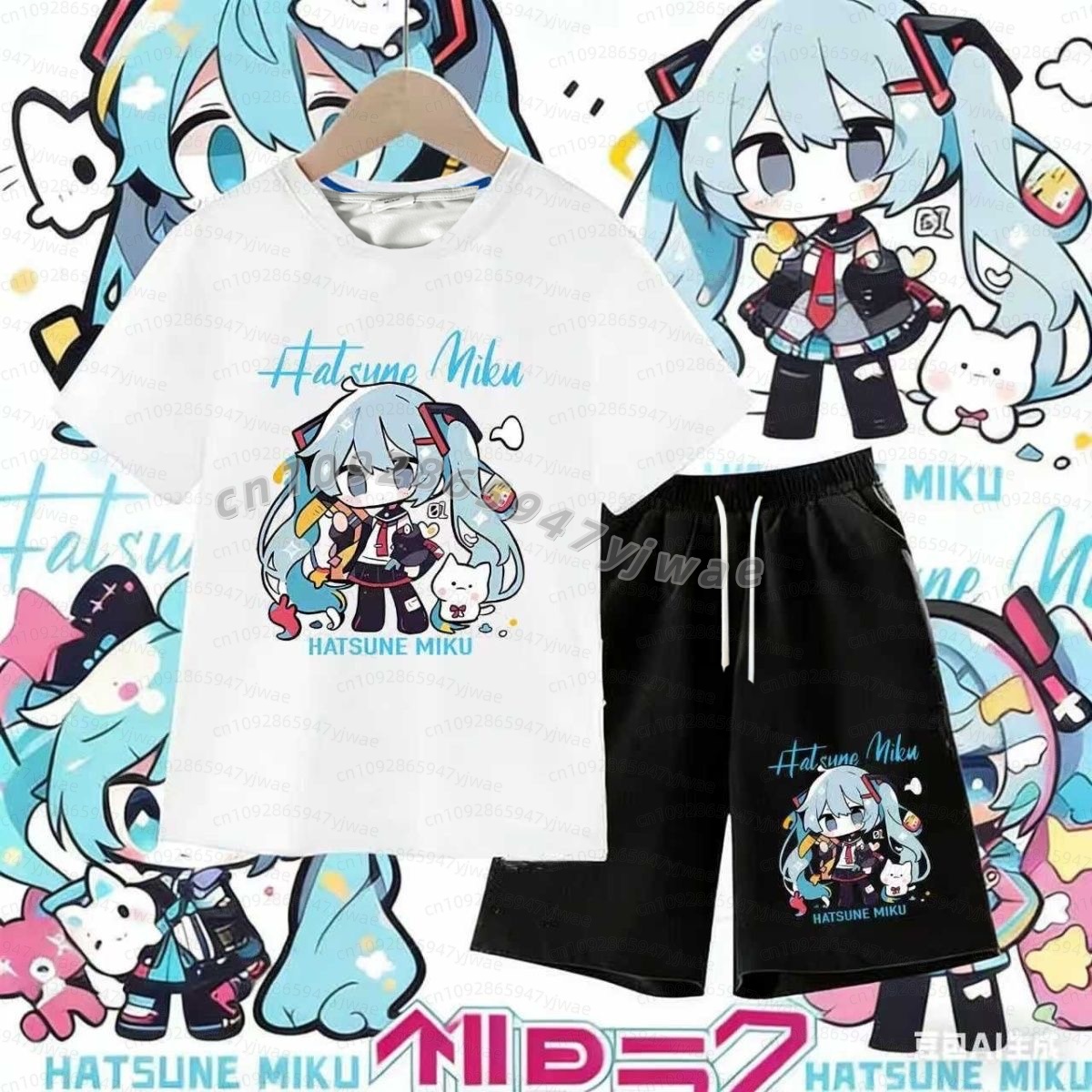 Japanese Anime Hatsune Miku Me - огляд і ціна Mens Fashion Streetwear