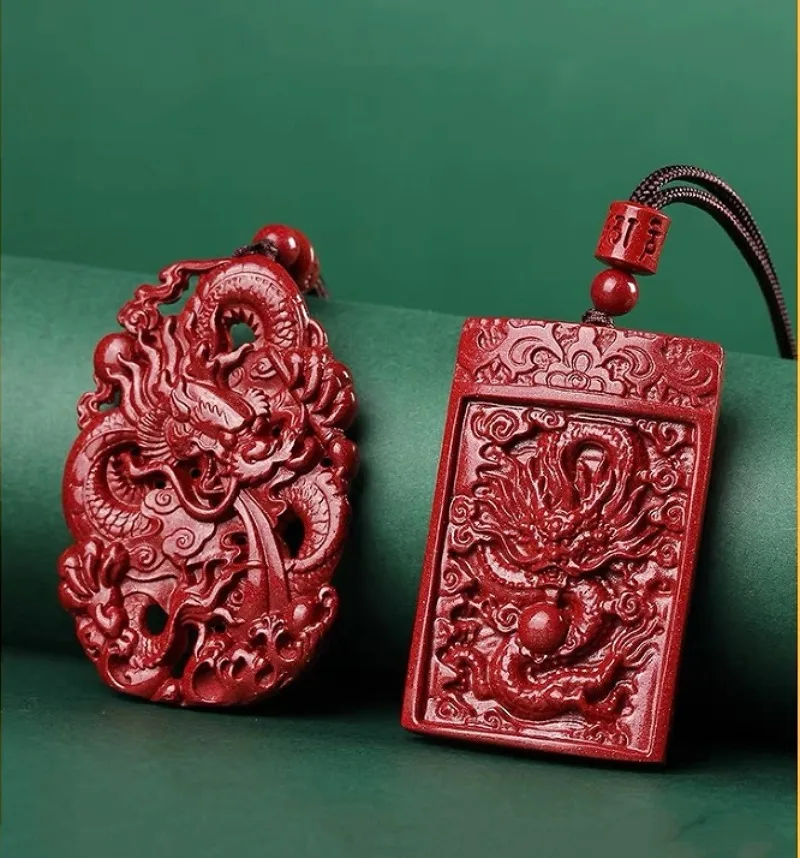 Fashion Cinnabar Jade Double S - огляд і ціна Men'S Fashion Necklaces