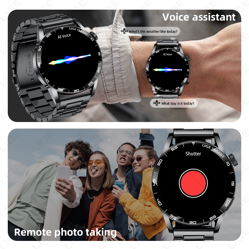 LIGE Men Fashion Smart Watch S - огляд і ціна Men'S Fashion Week 2026