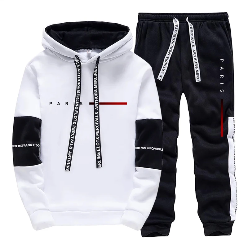 Men's Set Paris Fashion Hoodie - огляд і ціна Men'S Fashion Usa