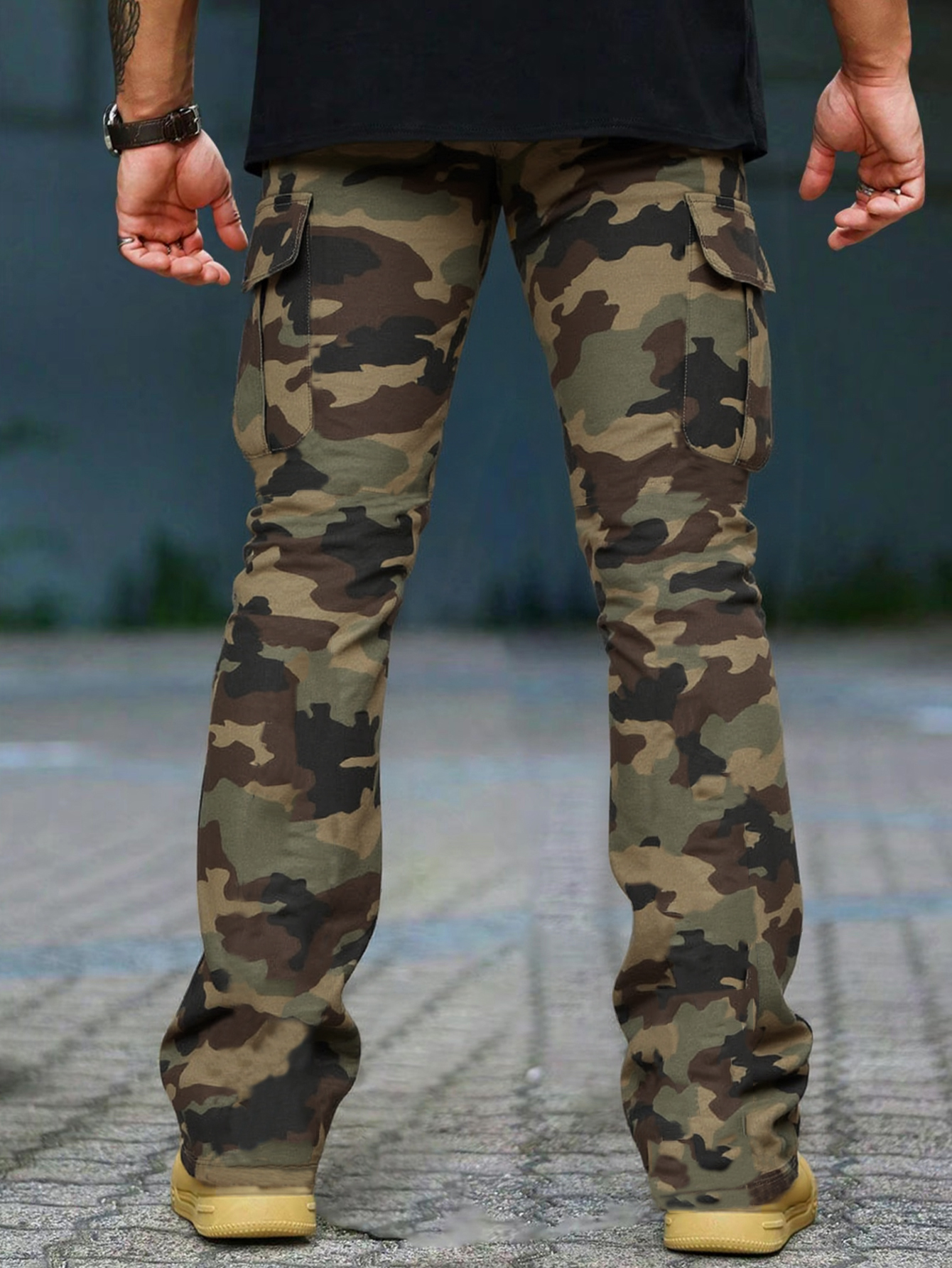 Men's Simple Camo Casual Pants - огляд і ціна Mens Fashion Camo Pants