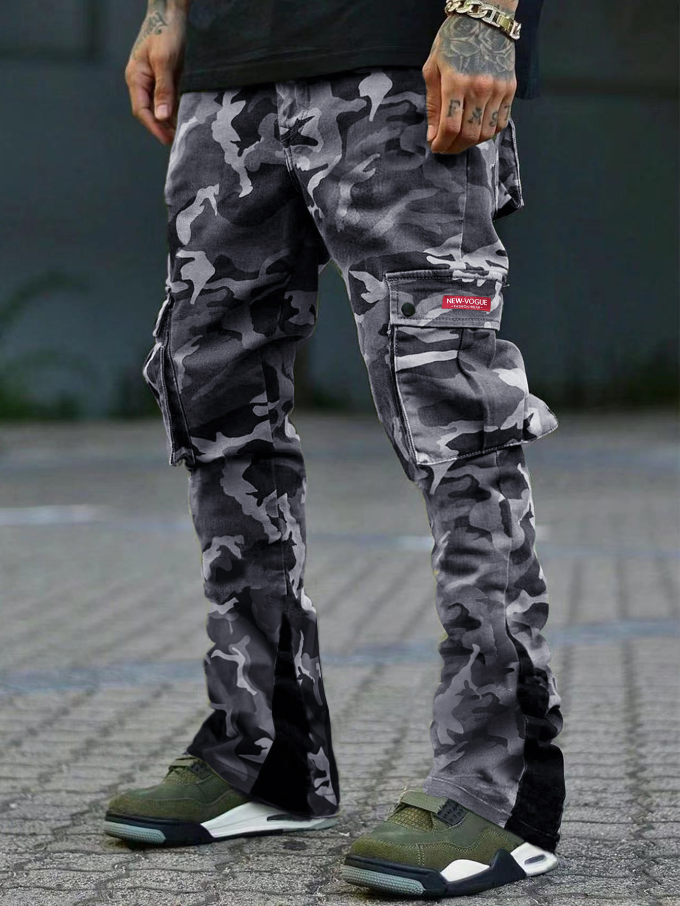 Men's New Camo Pants Fashion O - огляд і ціна Mens Fashion Camo Pants