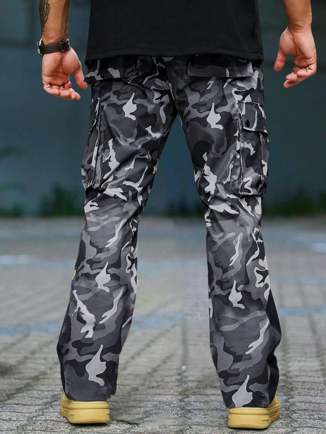 Men's New Camo Pants Fashion O - огляд і ціна Mens Fashion Camo Pants
