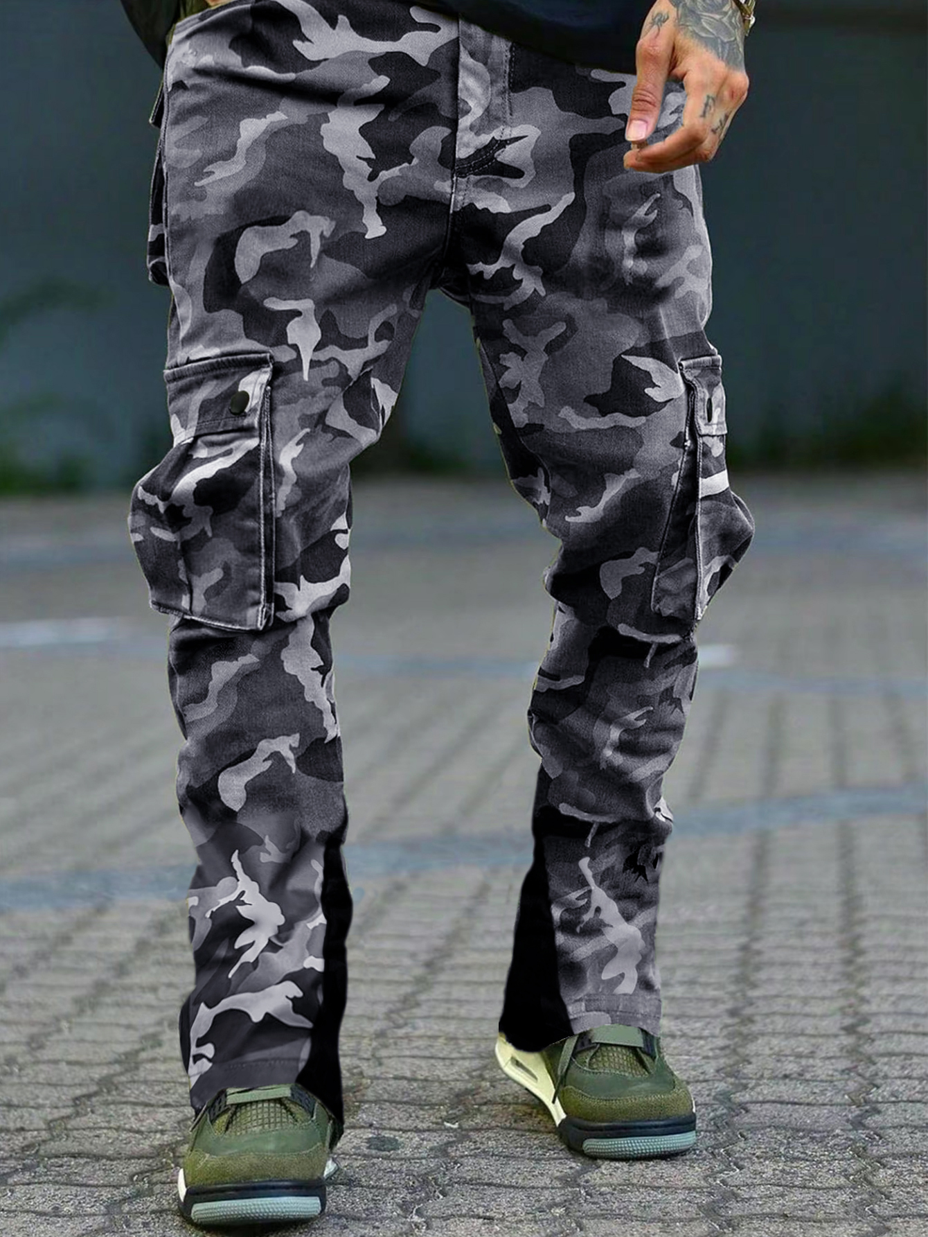 Men's New Camo Pants Fashion O - огляд і ціна Mens Fashion Camo Pants