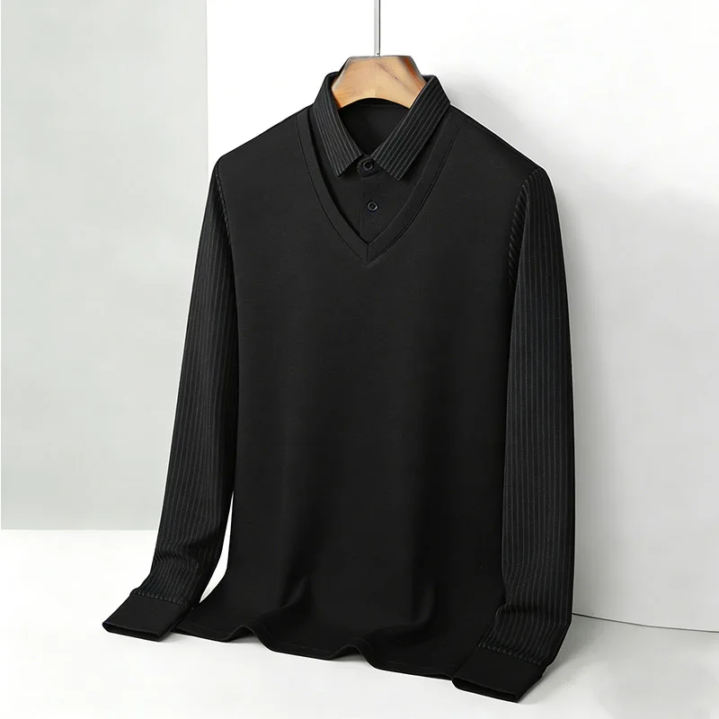 Men's Fake Two Piece Shirt Col - огляд і ціна Men'S Fashion Usa